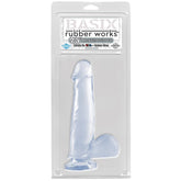 Pipedream Basix 7.5 Inch Thin Suction Cup Realistic Dong Realistic Dildos